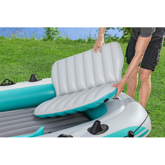 Dmuchany Ponton 5 Osobowy 364 x 166cm Bestway 65159 Niebieski