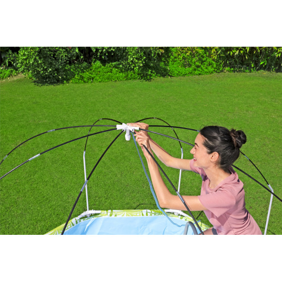 Basen Ogrodowy Stelażowy Dla Dzieci 244 cm x 51 cm Bestway 56432 Zielony Basen Ogrodowy Stelażowy Dla Dzieci 244 cm x 51 cm Bestway 56432 Zielony
