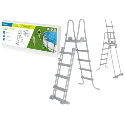 Drabinka Bezpieczna do Basenów 132 cm Bestway 58332