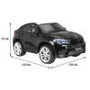 BMW X6M XXL dla 2 dzieci Lakier Czarny + Pilot + Ekoskóra + Pasy + Wolny Start + MP3 + LED BMW X6M XXL dla 2 dzieci Lakier Czarny + Pilot + Ekoskóra + Pasy + Wolny Start + MP3 + LED
