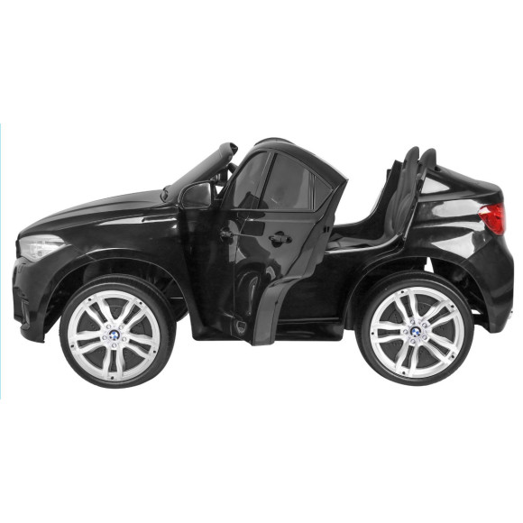 BMW X6M XXL dla 2 dzieci Lakier Czarny + Pilot + Ekoskóra + Pasy + Wolny Start + MP3 + LED BMW X6M XXL dla 2 dzieci Lakier Czarny + Pilot + Ekoskóra + Pasy + Wolny Start + MP3 + LED