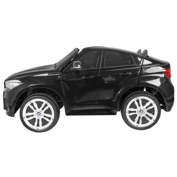 BMW X6M XXL dla 2 dzieci Lakier Czarny + Pilot + Ekoskóra + Pasy + Wolny Start + MP3 + LED BMW X6M XXL dla 2 dzieci Lakier Czarny + Pilot + Ekoskóra + Pasy + Wolny Start + MP3 + LED