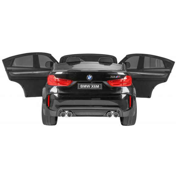 BMW X6M XXL dla 2 dzieci Lakier Czarny + Pilot + Ekoskóra + Pasy + Wolny Start + MP3 + LED BMW X6M XXL dla 2 dzieci Lakier Czarny + Pilot + Ekoskóra + Pasy + Wolny Start + MP3 + LED