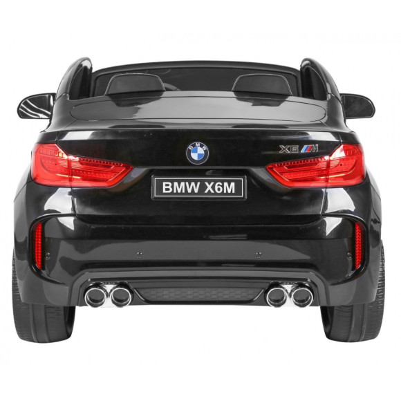 BMW X6M XXL dla 2 dzieci Lakier Czarny + Pilot + Ekoskóra + Pasy + Wolny Start + MP3 + LED BMW X6M XXL dla 2 dzieci Lakier Czarny + Pilot + Ekoskóra + Pasy + Wolny Start + MP3 + LED