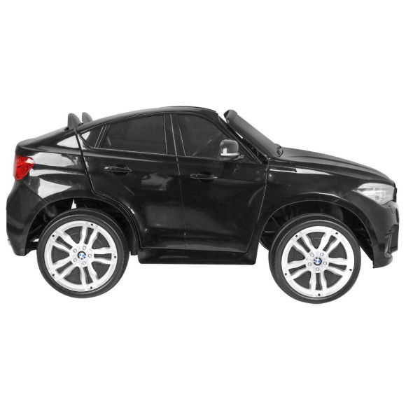 BMW X6M XXL dla 2 dzieci Lakier Czarny + Pilot + Ekoskóra + Pasy + Wolny Start + MP3 + LED BMW X6M XXL dla 2 dzieci Lakier Czarny + Pilot + Ekoskóra + Pasy + Wolny Start + MP3 + LED