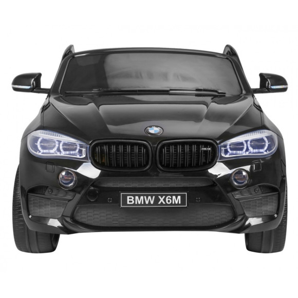BMW X6M XXL dla 2 dzieci Lakier Czarny + Pilot + Ekoskóra + Pasy + Wolny Start + MP3 + LED BMW X6M XXL dla 2 dzieci Lakier Czarny + Pilot + Ekoskóra + Pasy + Wolny Start + MP3 + LED