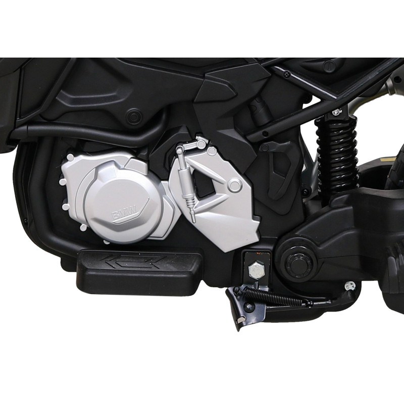 Motor Policyjny BMW F850 GS na akumulator dla dzieci + Kółka pomocnicze + Syrena + Światła + 2 Kufry + Wolny Start