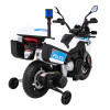 Motor Policyjny BMW F850 GS na akumulator dla dzieci + Kółka pomocnicze + Syrena + Światła + 2 Kufry + Wolny Start Motor Policyjny BMW F850 GS na akumulator dla dzieci + Kółka pomocnicze + Syrena + Światła + 2 Kufry + Wolny Start