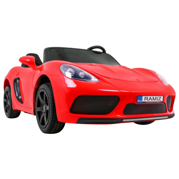 Perfecta Auto dla 2 dzieci Czerwony + Pompowane koła + Silnik bezszczotkowy + MP3 LED + Wolny Start Perfecta Auto dla 2 dzieci Czerwony + Pompowane koła + Silnik bezszczotkowy + MP3 LED + Wolny Start