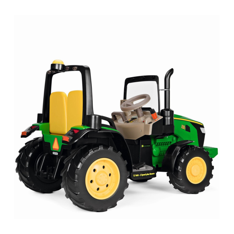 JOHN DEERE DUAL FORCE wielki traktor na akumulator