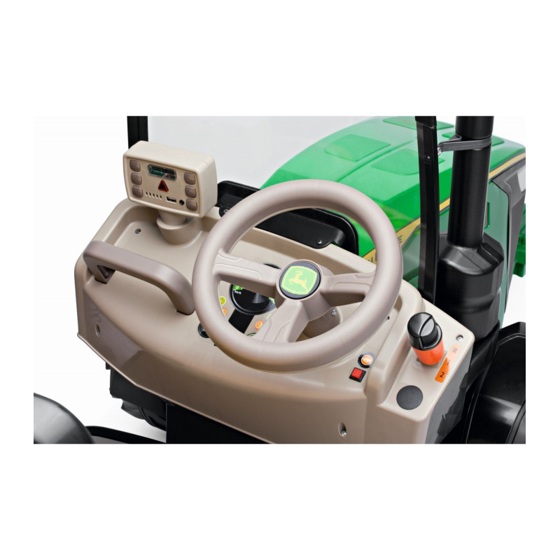 JOHN DEERE DUAL FORCE wielki traktor na akumulator