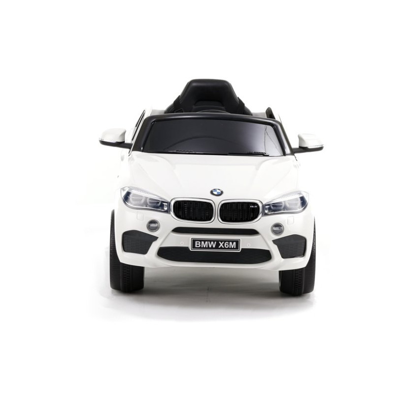 Auto na Akumulator BMW X6 Białe Skóra, EVA EZ