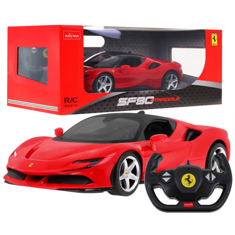 Ferrari SF90 Stradale RASTAR model 1:14 Zdalnie sterowane auto + pilot