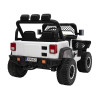 Autko terenowe Geoland Power dla 2 dzieci Biały + Pilot + Silniki 2x200W + Bagażnik + Radio MP3 + LED Autko terenowe Geoland Power dla 2 dzieci Biały + Pilot + Silniki 2x200W + Bagażnik + Radio MP3 + LED