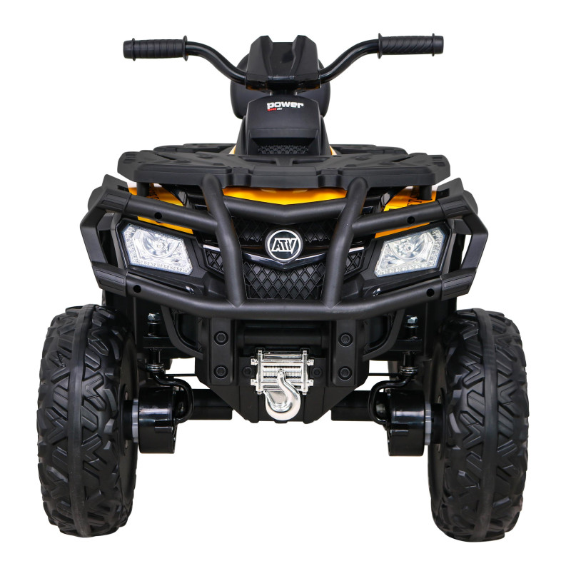 Quad XT-Speed dla dzieci Żółty + Napęd 4x4 + EVA + Wolny Start + Radio MP3 + LED