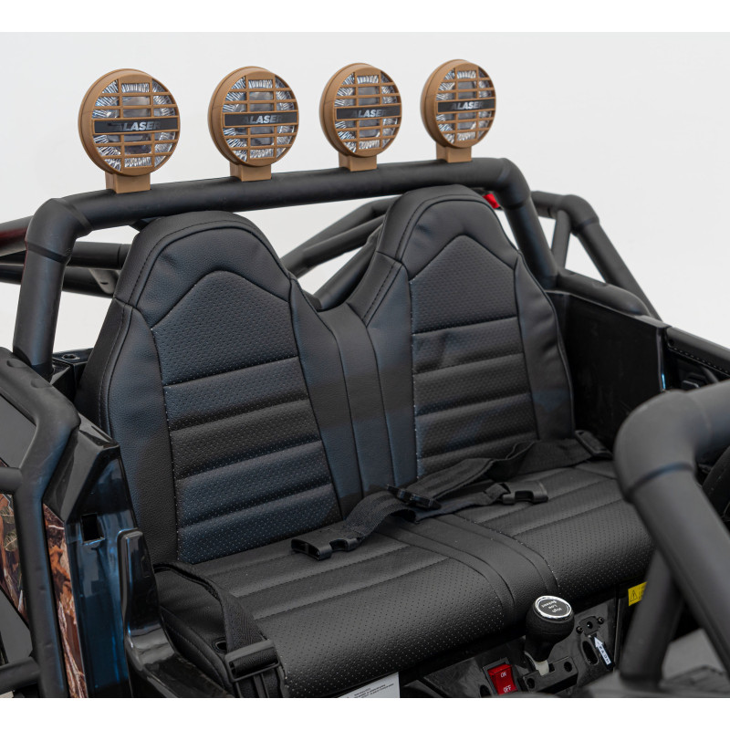 Auto Buggy Racing 5 na akumulator dla dzieci Czarny + Silniki 2x200W + Pilot + Audio LED + Wolny Start