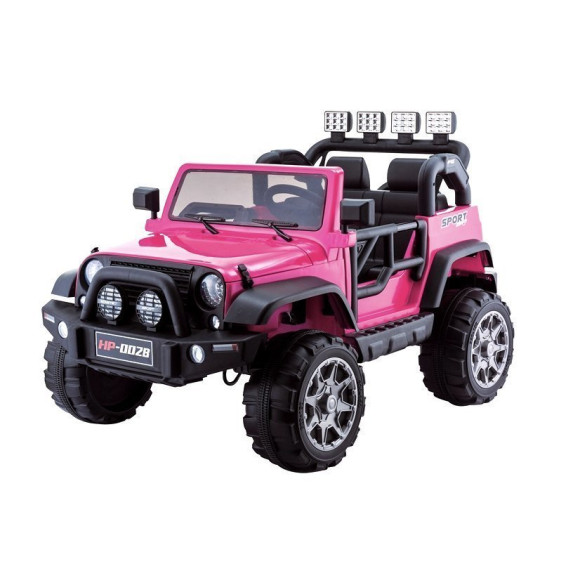 Auto na Akumulator Jeep HP012 Różowe Auto na Akumulator Jeep HP012 Różowe
