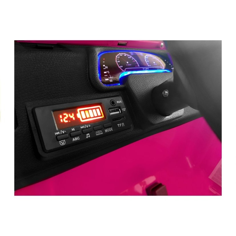 Auto na Akumulator Jeep HP012 Różowe