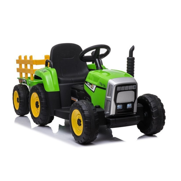Traktor na Akumulator z Przyczepą XMX611 Zielony Traktor na Akumulator z Przyczepą XMX611 Zielony
