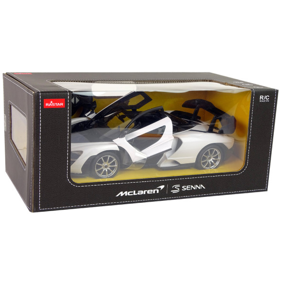 Auto R/C McLaren Senna Rastar 1:14 Biały Na Pilota Auto R/C McLaren Senna Rastar 1:14 Biały Na Pilota
