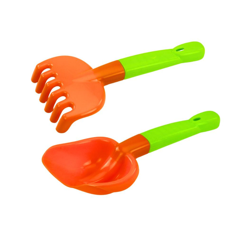 Zestaw Do Piasku Wiaderko Młynek Sitko Foremki 9 El Kolorowy