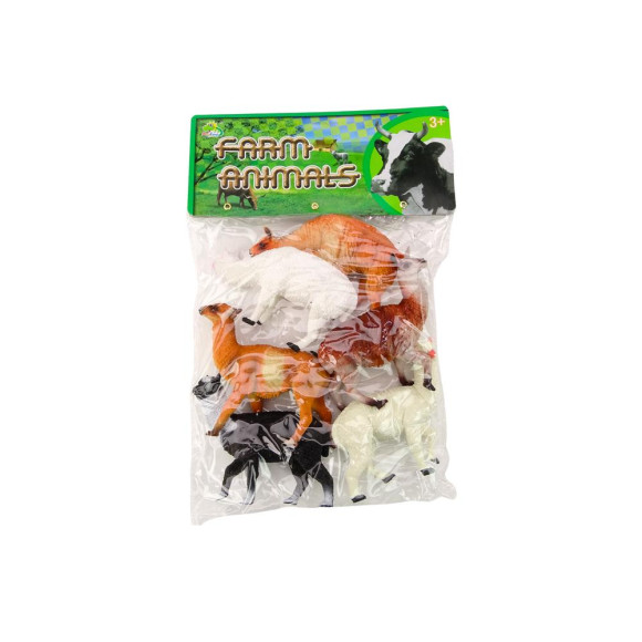 Zestaw Alpaki Lamy Farma Zestaw Figurki 6 szt. Mix