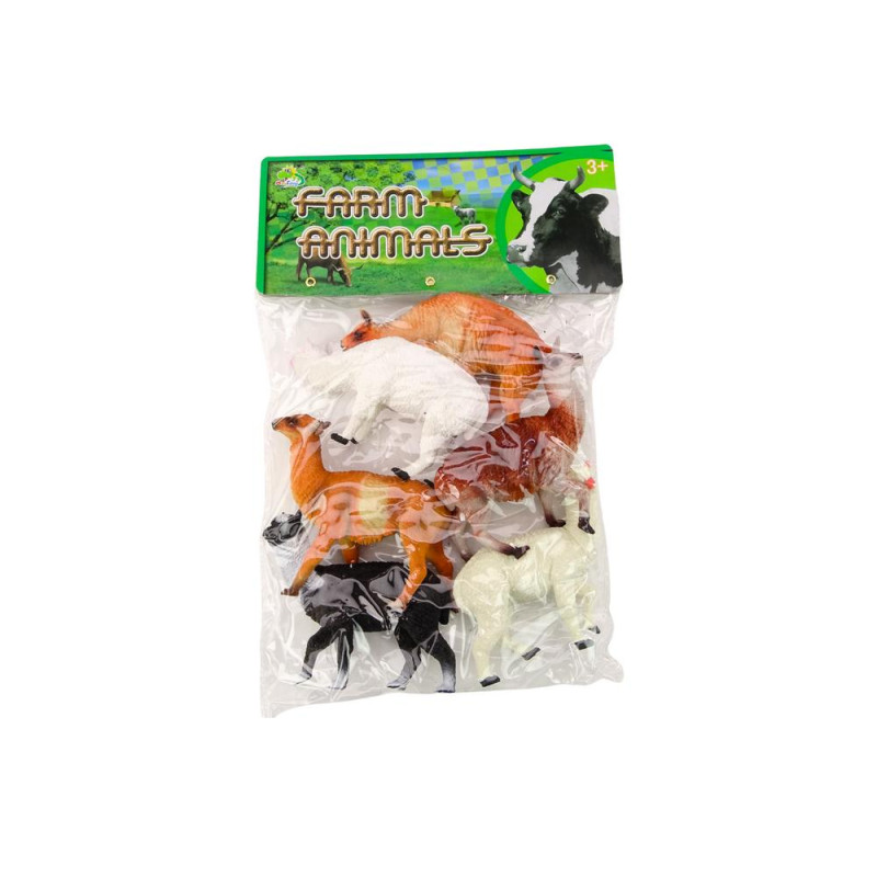 Zestaw Alpaki Lamy Farma Zestaw Figurki 6 szt. Mix