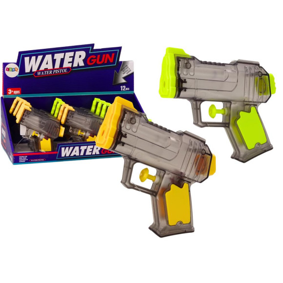 Mały Pistolet Na Wodę Przeźroczysty Żółty Pomarańczowy