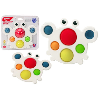 Silikonowa Tablica Kolorowy Krab Pop It Edukacyjny Sensoryczny
