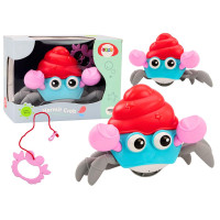 Pełzający Krab Nakręcany Kolorowy Krabik Chodzący Interaktywny