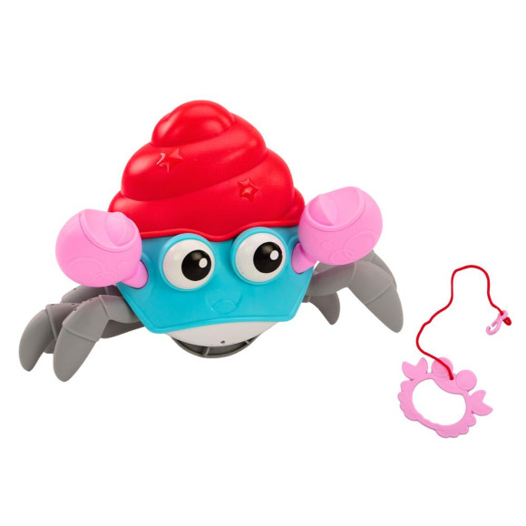 Pełzający Krab Nakręcany Kolorowy Krabik Chodzący Interaktywny