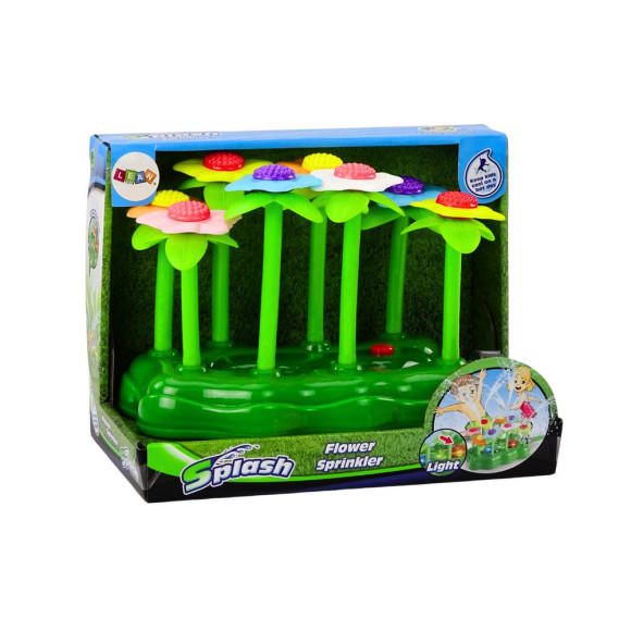 Zabawka Ogrodowa Wodna Kwiatki Zraszacz Fontanna Dla Dzieci Podświetlenie