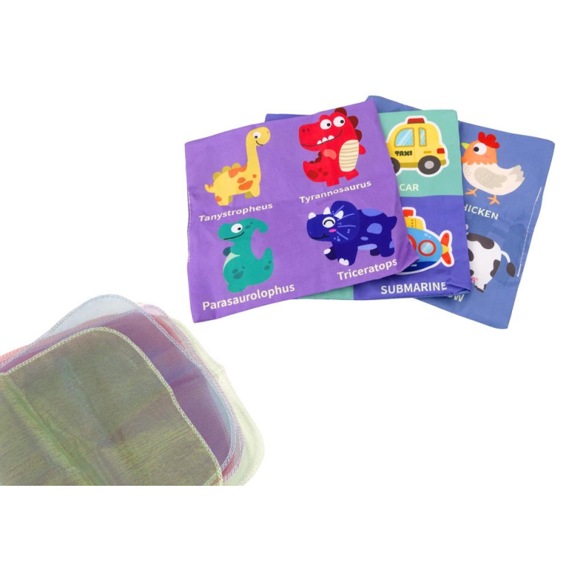 Miękkie Pudełko Na Chusteczki 6 Tkanin 3 Szeleszczące Chusteczki Kolorowe