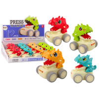 Autko Dinozaur Triceratops Napęd Na Nacisk 4 Rodzaje