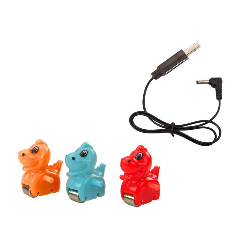 Tor Zjeżdżalnia Dla Dinozaurów Schodki Światła Dźwięki