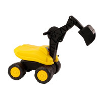 Duża Koparka Żółta Łyżka Ruchoma Obrót 360* Jeździk Budowlany