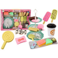 Cukiernia Kawiarnia Zestaw Słodycze Figurki Kawa Ciasto 25 ele.