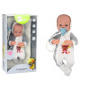 Lalka Bobas Ze Smoczkiem Kocyk Body Akcesoria Zestaw 35 cm