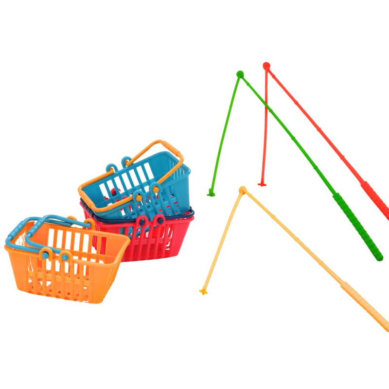 Gra Zręcznościowa Łowienie Rybek Stoliczek Różowy