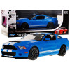 Ford Shelby Mustang GT500 niebieski RASTAR model 1:14 Zdalnie sterowane auto + pilot