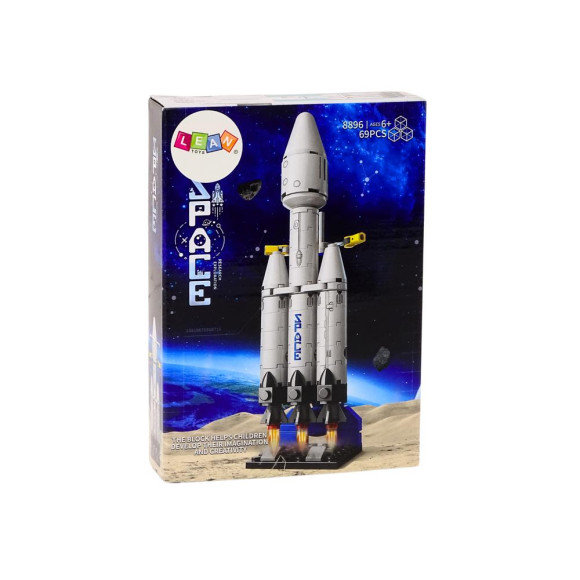 Statek Kosmiczny Klocki Konstrukcyjne Kosmos Platforma Kosmiczna 69 ele.