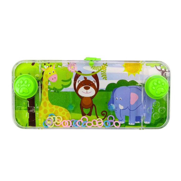 Gra Wodna Konsola Zręcznościowa Zielona Małpka Żyrafa Safari Pad Kółeczka