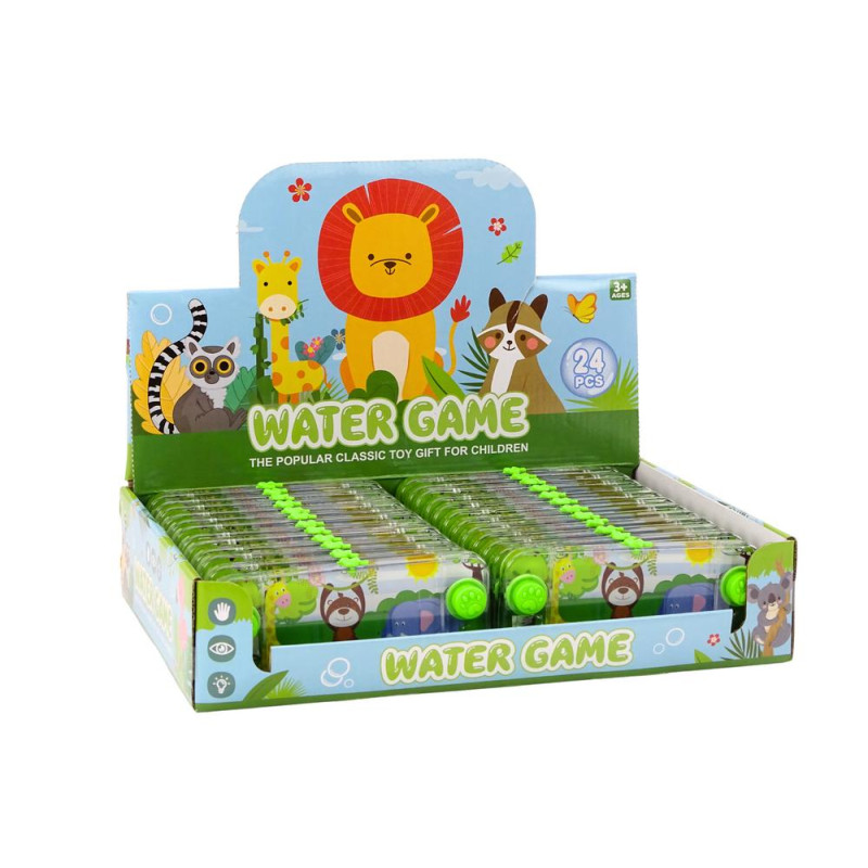 Gra Wodna Konsola Zręcznościowa Zielona Małpka Żyrafa Safari Pad Kółeczka