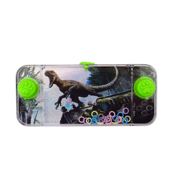 Gra Wodna Zręcznościowa Dinozaur Welociraptor Konsola Pad Zielony