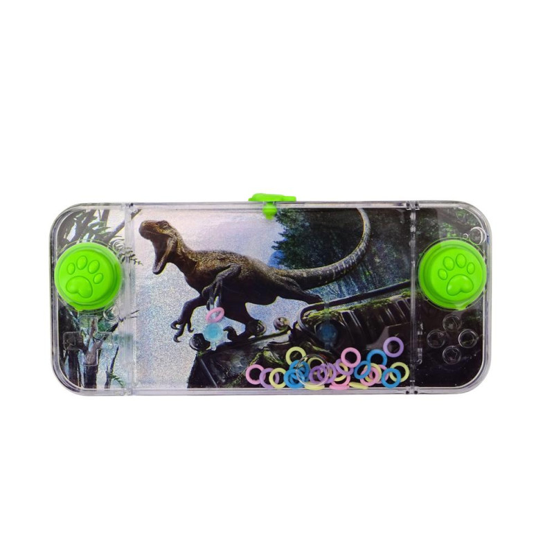 Gra Wodna Zręcznościowa Dinozaur Welociraptor Konsola Pad Zielony