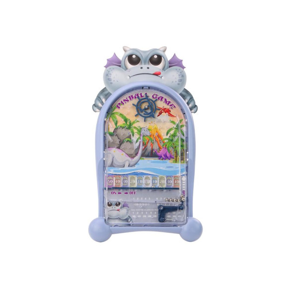 Gra Zręcznościowa Pinball Dinozaury Smok Stojak Niebieski