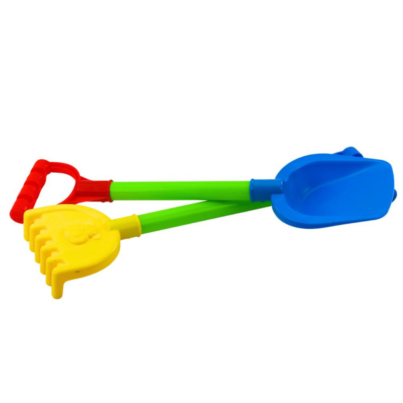 Zestaw Do Piasku Młynek Łopatka Grabki Konewka Foremki Wiaderko 10 el.