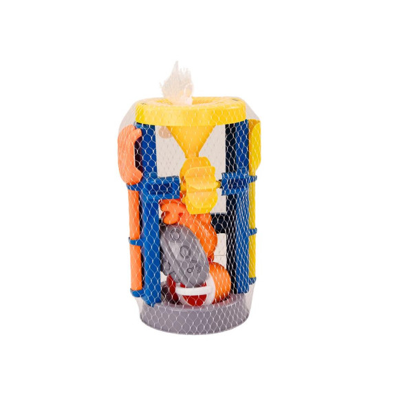 Zestaw Do Piasku Duży Młynek Łopatka Grabki Konewka Foremki