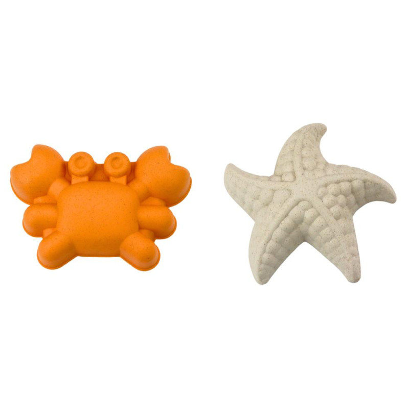 Zestaw Zabawek Do Piasku Wiaderko Młynek Sitko foremki Pastelowy