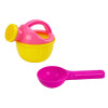 Zestaw Do Piasku Wiaderko Konewka Foremki Różowe Słodkości 8 ele.